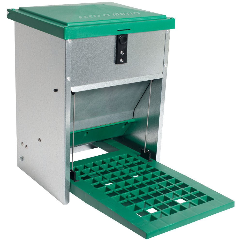 Feedomatic Automatische voerbak voor pluimvee 33,5 x 23 x 50 cm - inhoud 12 kg