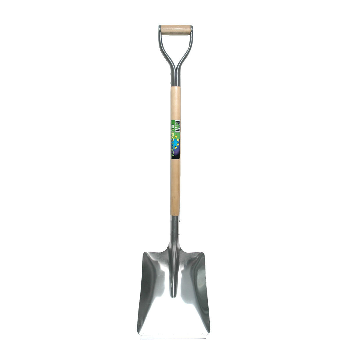 MM Eurotool Ballastschop aluminium + strip, met D-steel 85cm