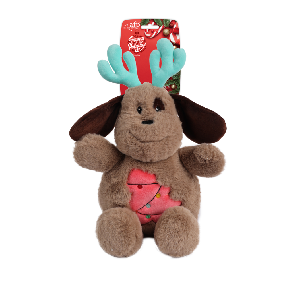 AFP Happy Holidays Cadeau Hond