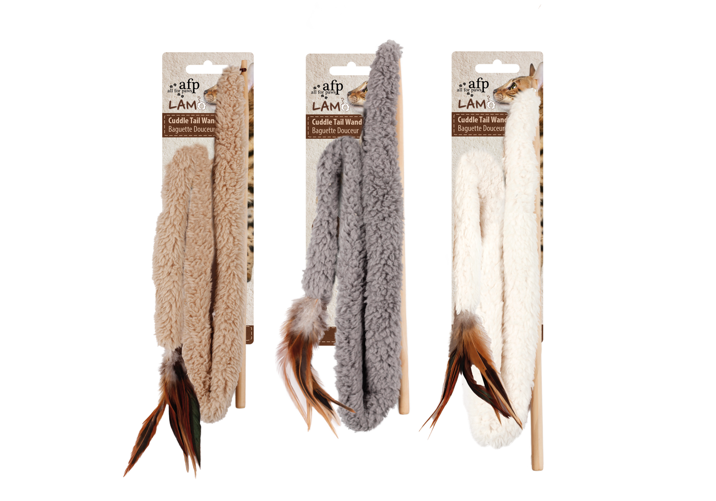 AFP Lambswool - Cuddle Tail Wand