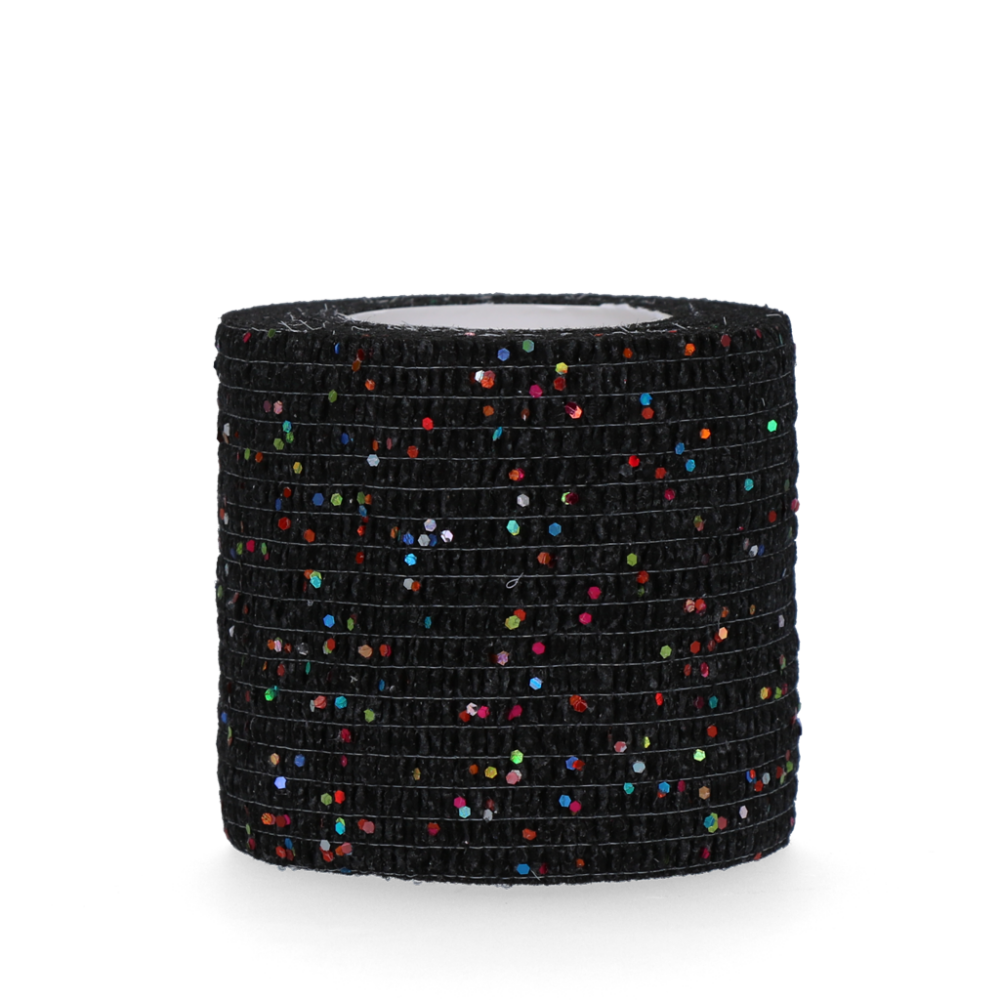 Excellent Animal Glitter Bandage Profi 5 cm - Zwart