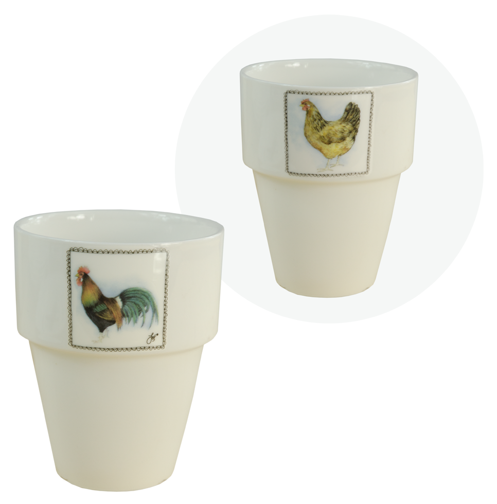 Boerenwinkel Melkbeker Haan/Hen