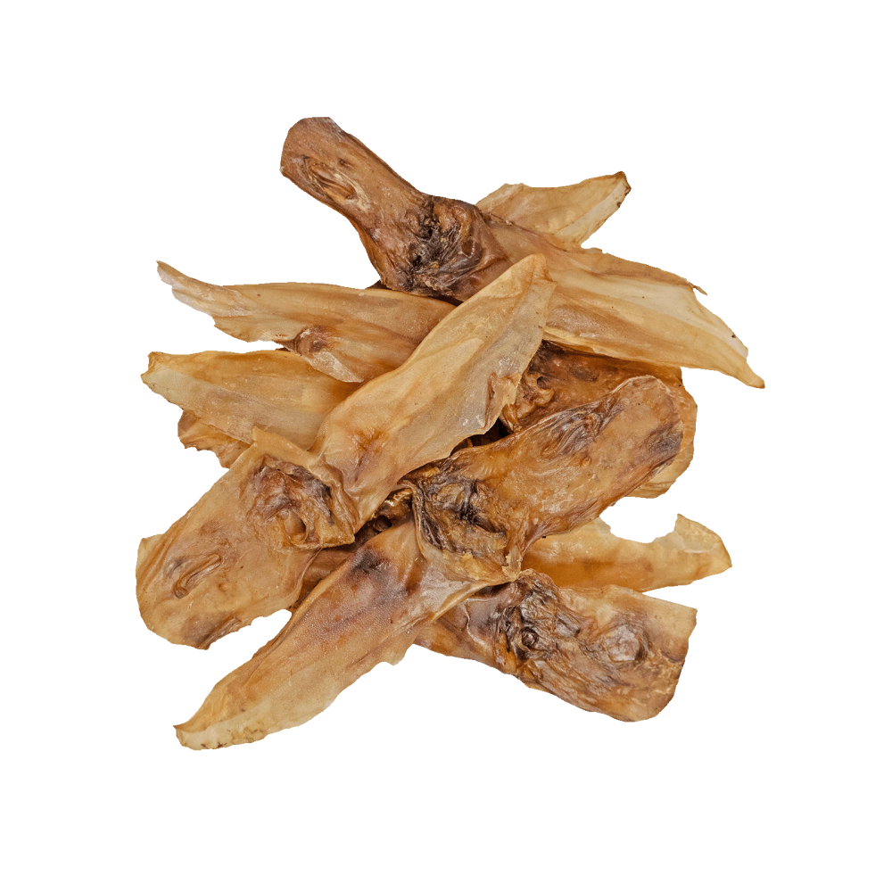 Braaaf Butchery Snacks Konijnenoren 80 g