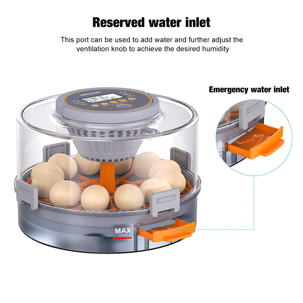 Broedmachine grijs & transparant