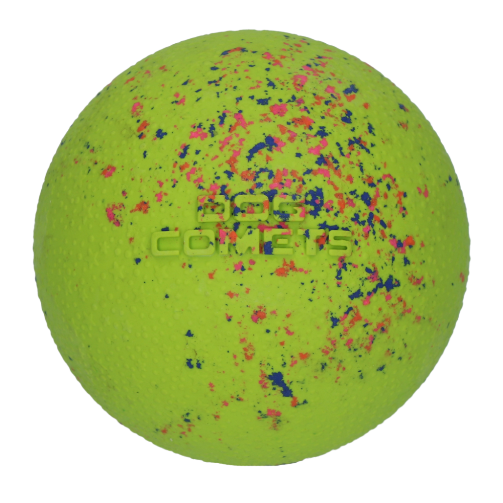 Dog Comets Ball Stardust Oranje L