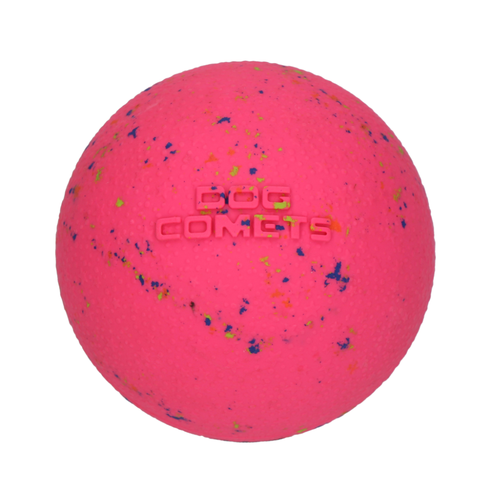 Dog Comets Ball Stardust Oranje L