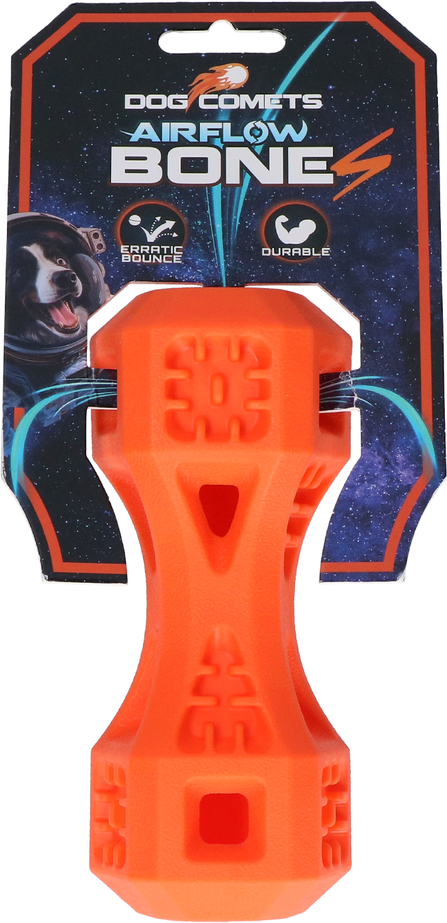 Dog Comets Airflow Bone Oranje S