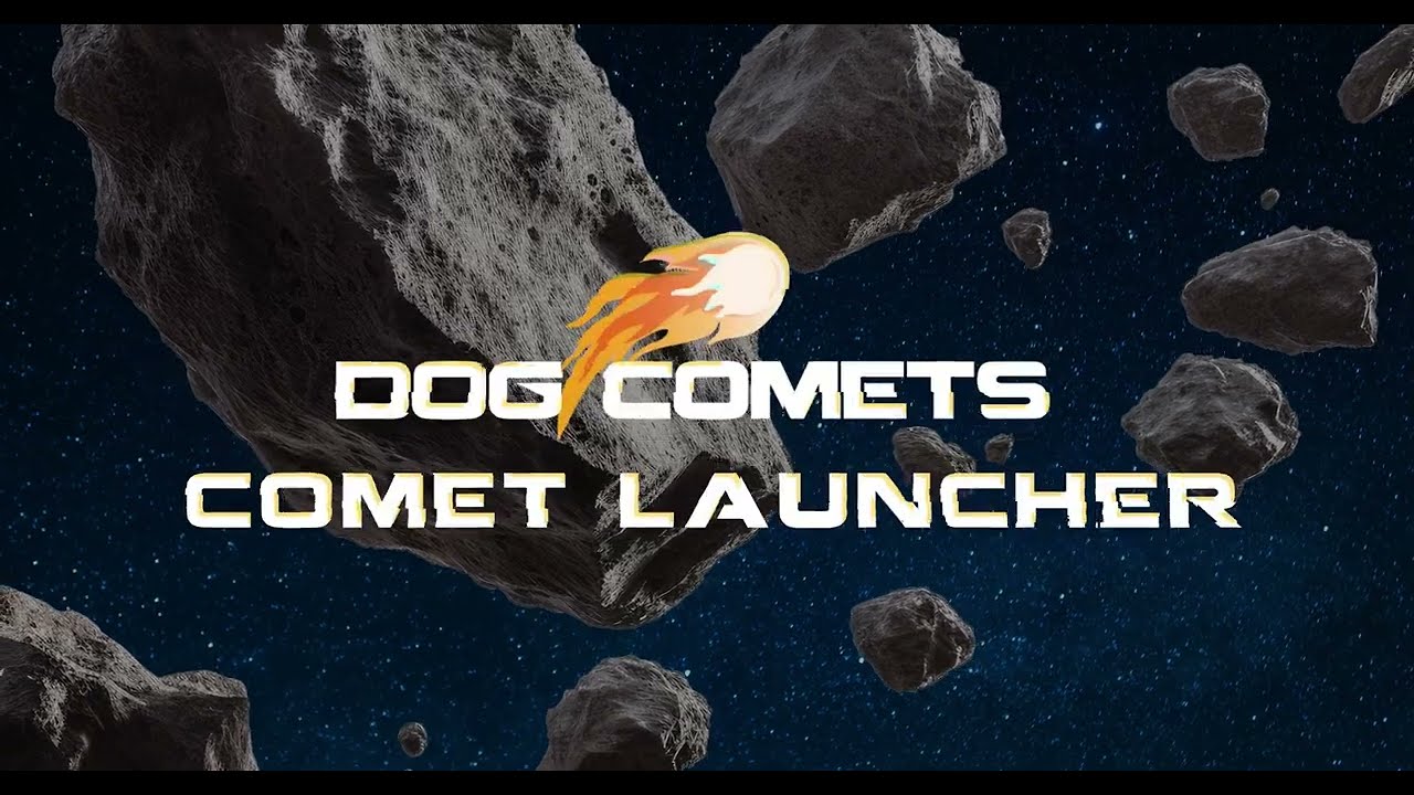Dog Comets Star Launcher Oranje