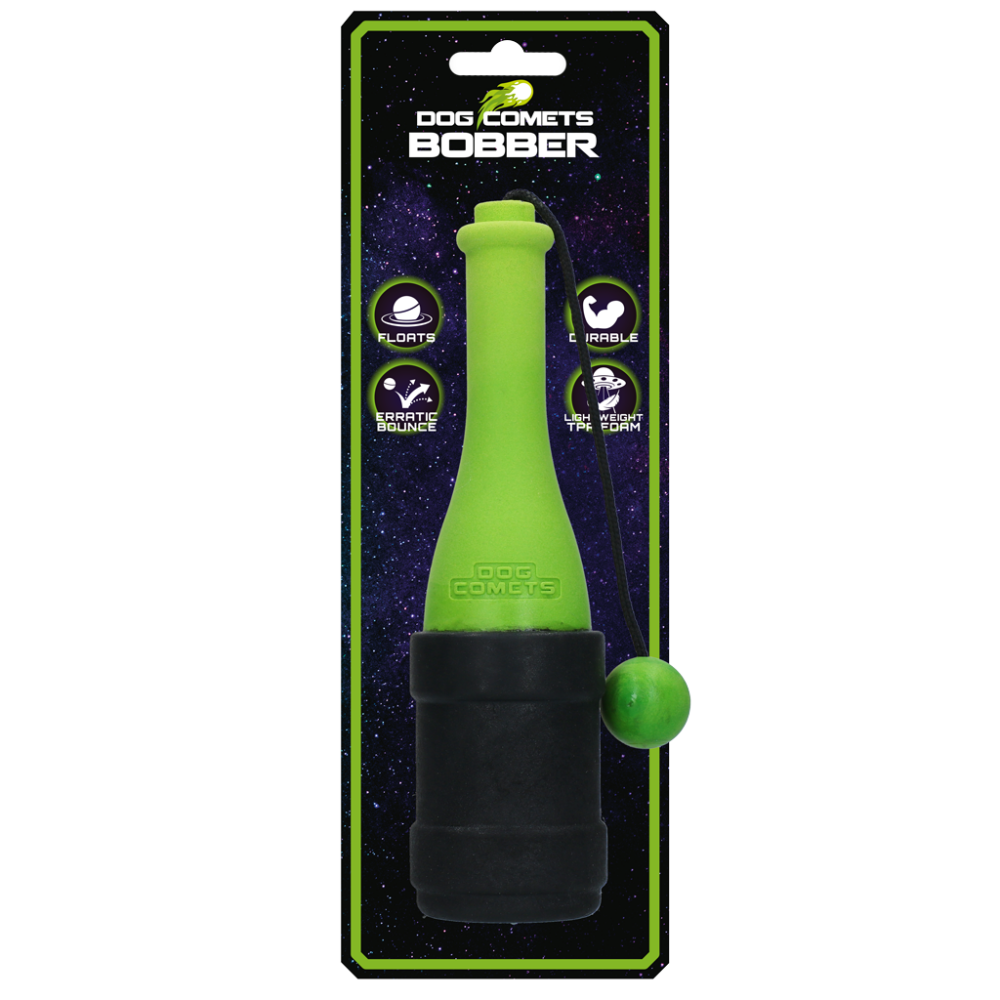 Dog Comets Bobber Green "Lighthouse"