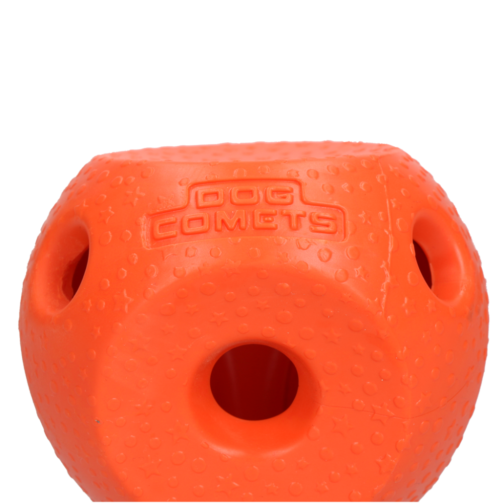 Dog Comets Treat Lock Ball Oranje