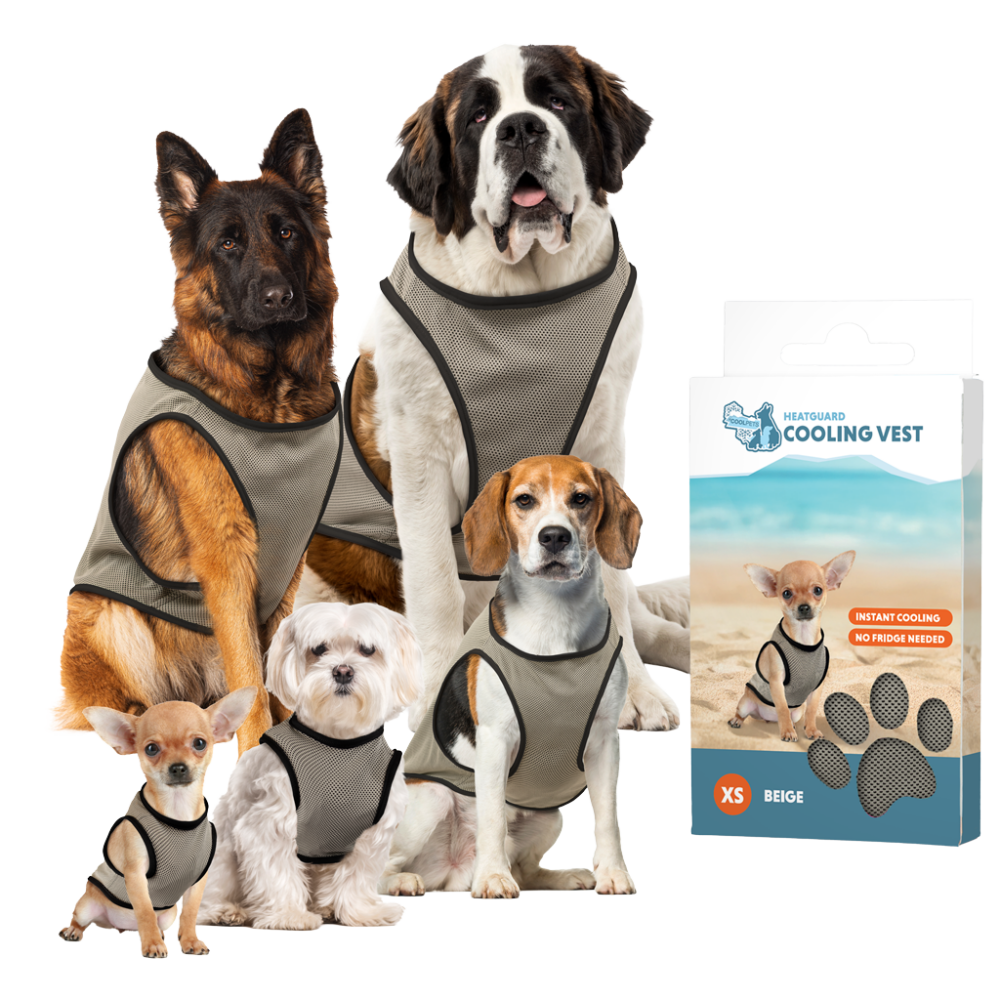 Coolpets Cooling Bandana Beige S