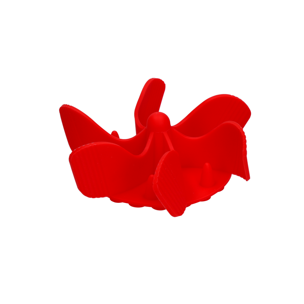 Eat Slow Live Longer Gobble Stopper Rood L