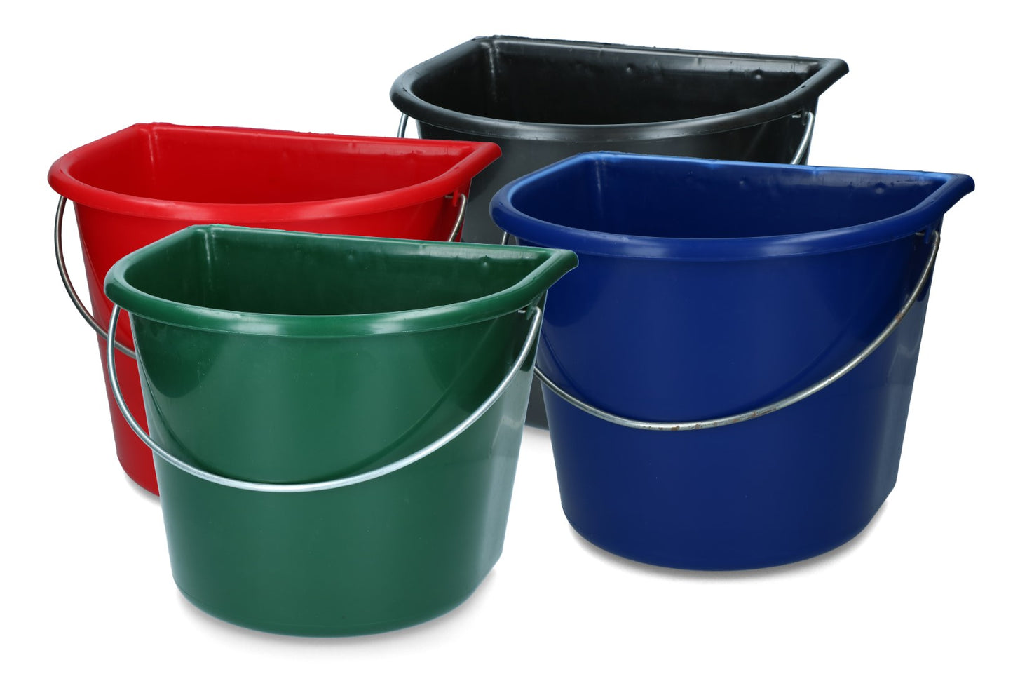 Emmer met vlakke kant 15 l Blauw