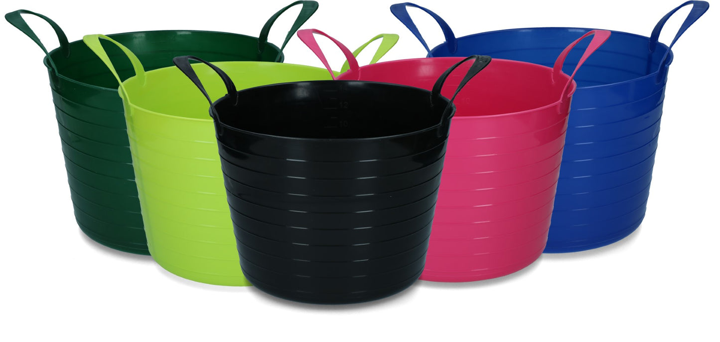 Emmer V-Trug Flexi 14 l Blauw