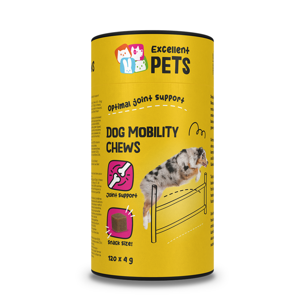 Excellent Pets Dog Mobility Chews 480 gram (120 Treats)