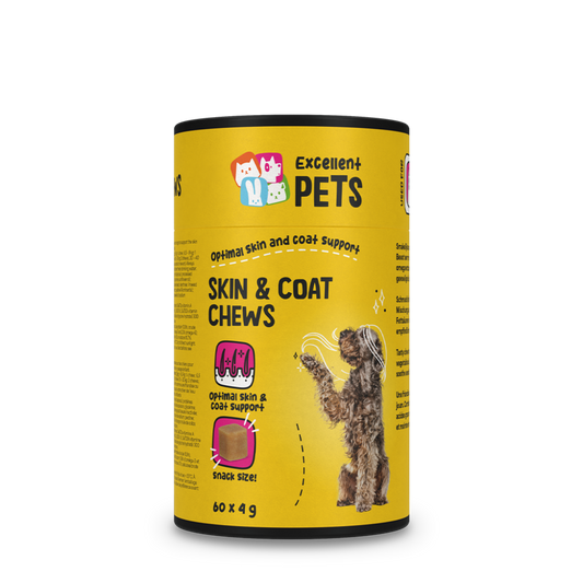 Excellent Pets Skin and Coat Chews 240 gram (60 Treats)