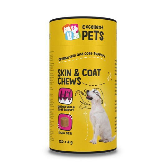 Excellent Pets Skin and Coat Chews 480 gram (120 Treats)