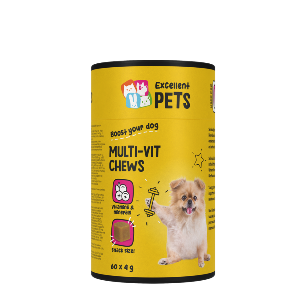 Excellent Pets Multi-Vit Chews 240 gram (60 Treats)