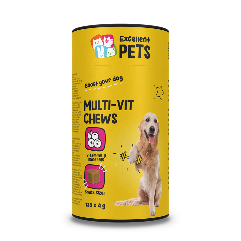Excellent Pets Multi-Vit Chews 480 gram (120 Treats)