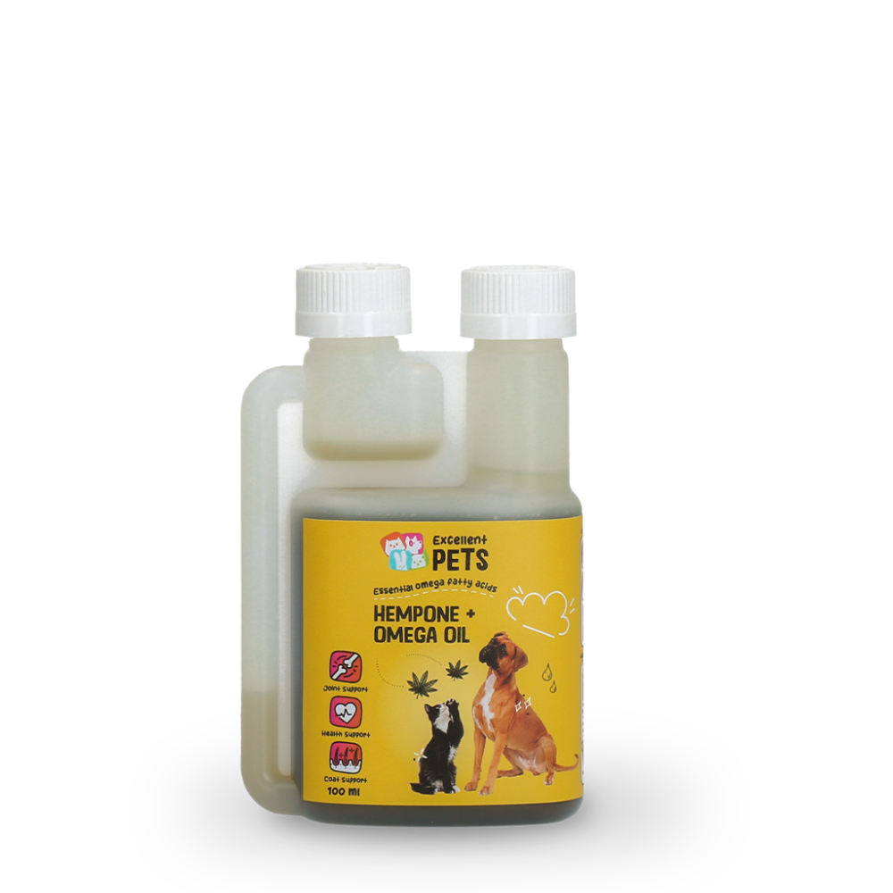 Excellent Pets HempOne + Omega Oil 100 ml