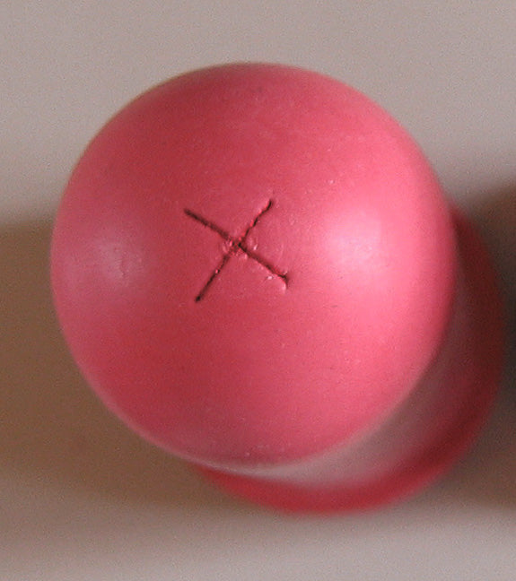 Kalveremmer speen "rood" super 100 mm