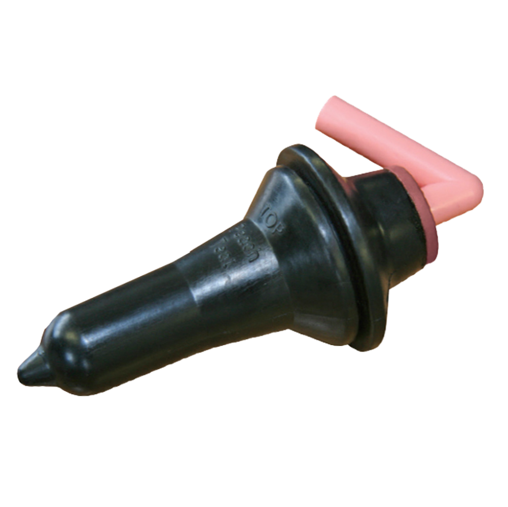 Kalveremmer speen 100 mm Zwarte speen