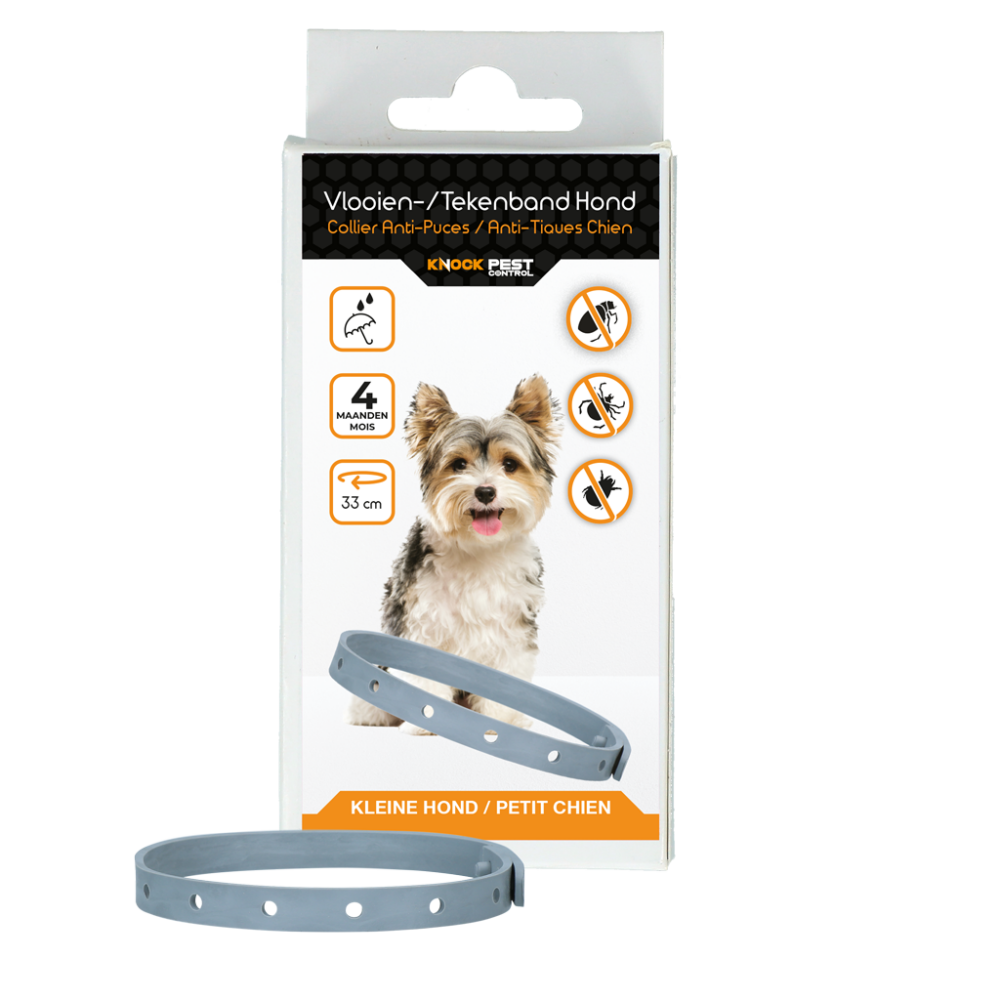 Knock Pest vlooien/teken band 33cm Hond NL+FR