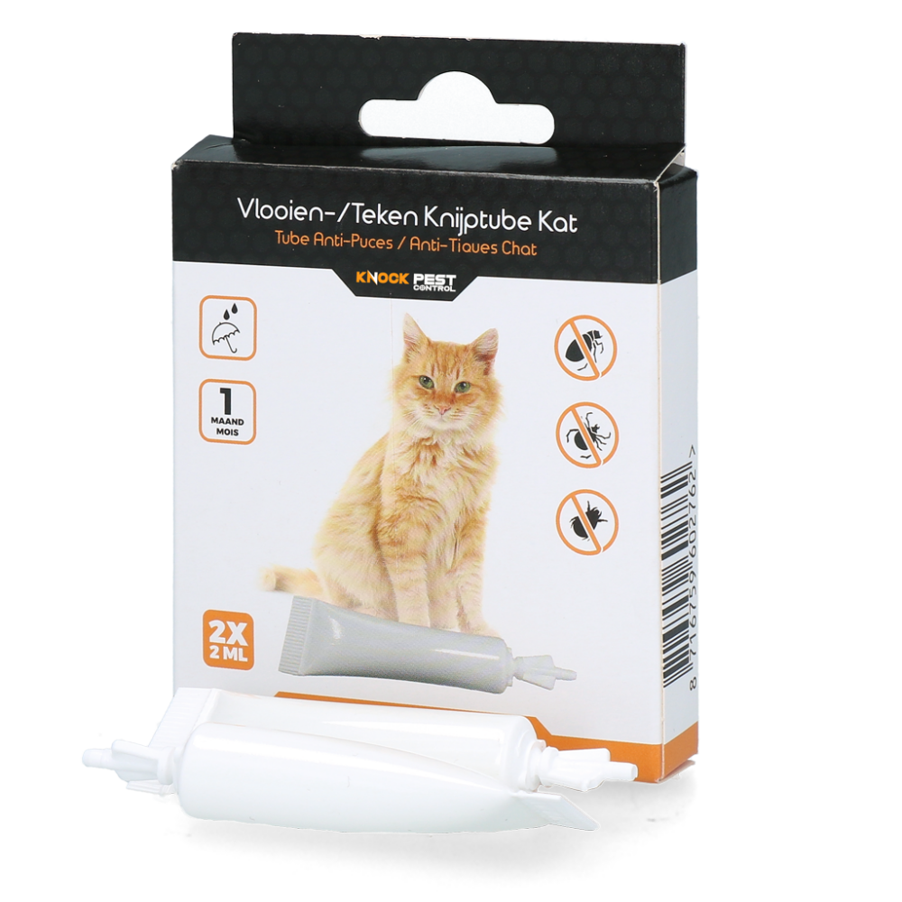 Knock Pest vlooien-tekenpipet Kat DE/UK