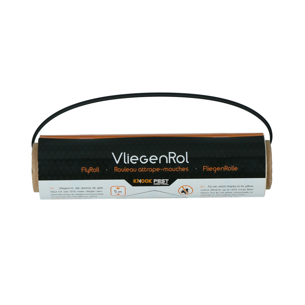 Knock Pest Vliegenkleefrol Geel 5 m