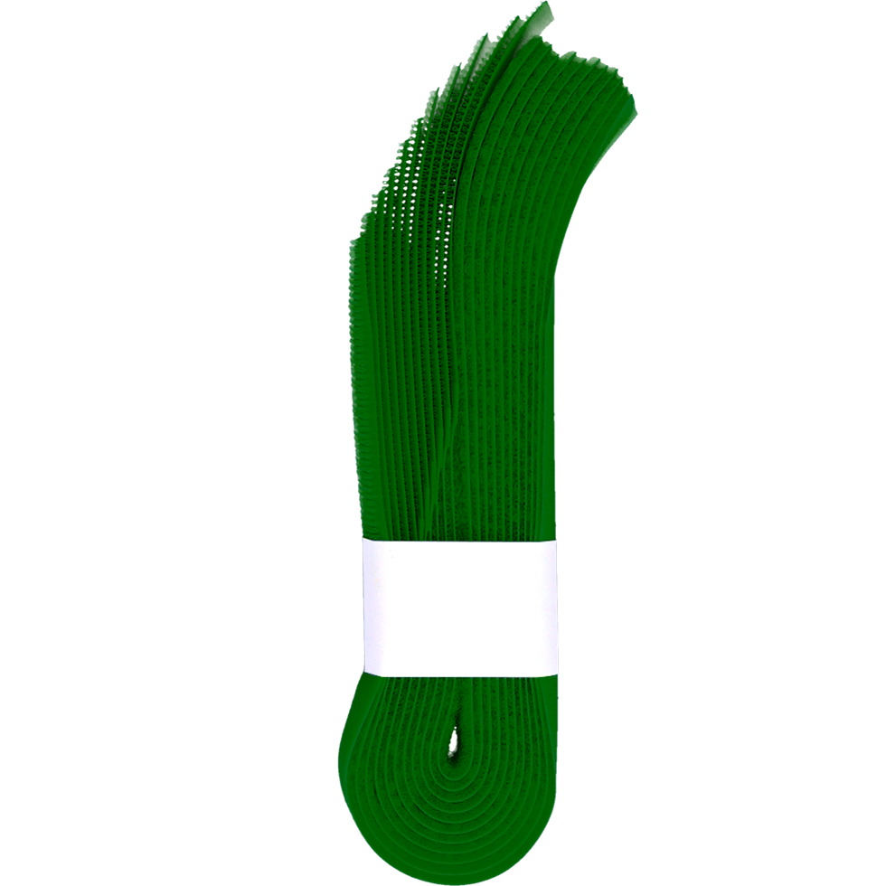 Koeherkenningsband klittenband geel Groen