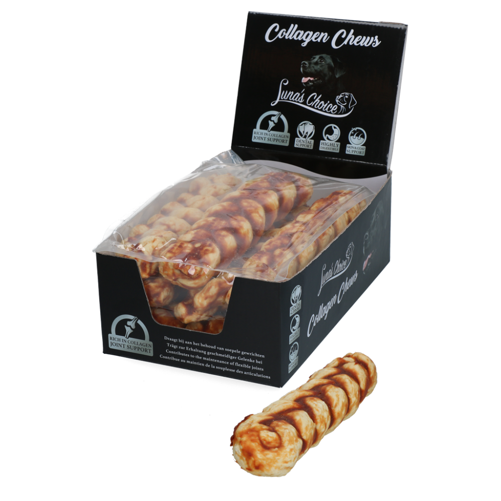 Luna’s Choice Collagen Braid Salmon Large