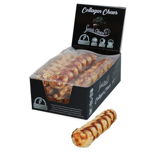 Luna’s Choice Collagen Braid Salmon Large