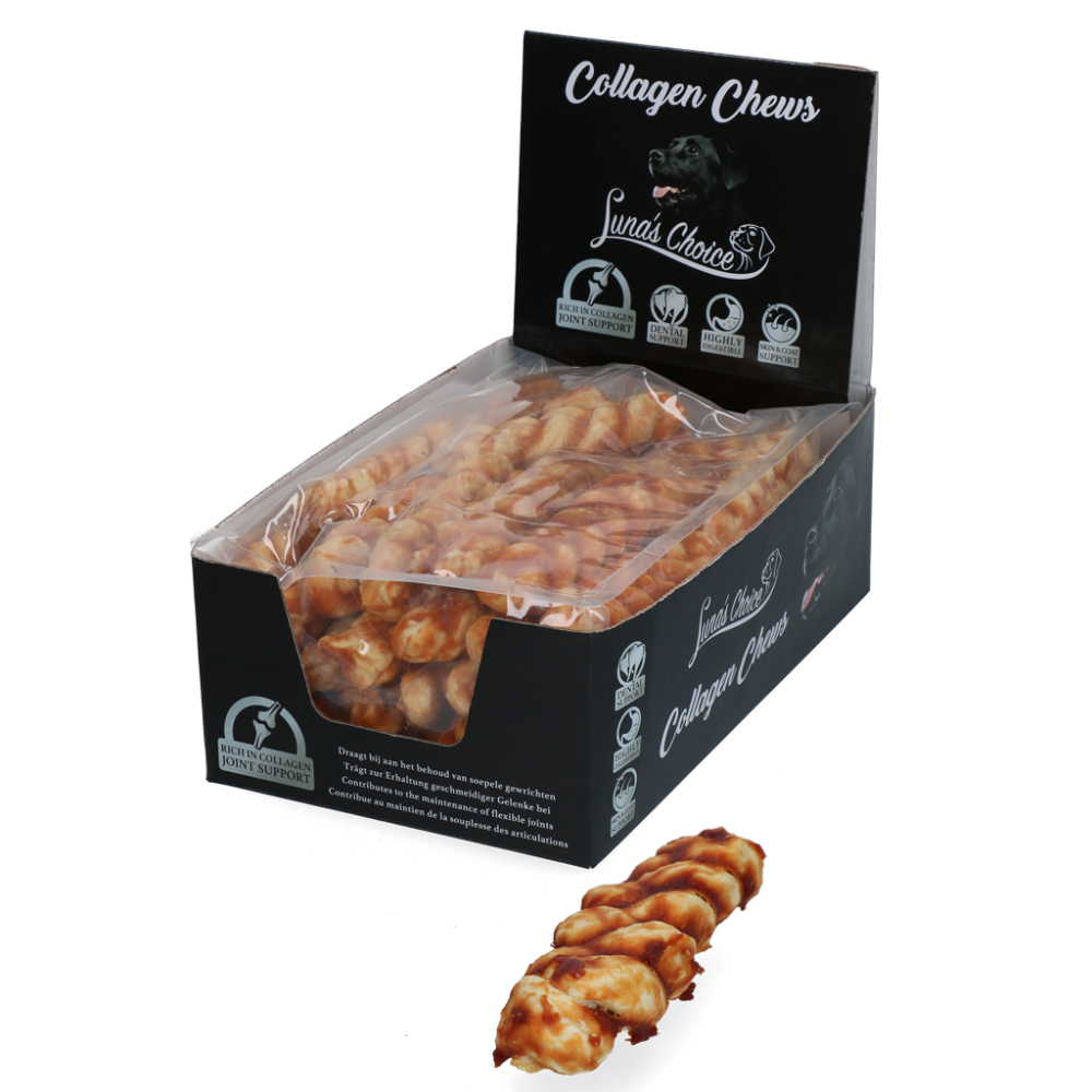 Luna’s Choice Collagen Braid Chicken Small
