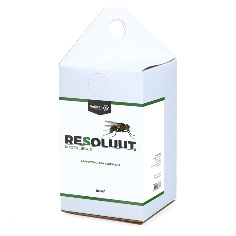 Resoluut Roofvliegen 50m2