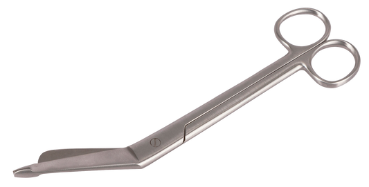 Verbandschaar RVS 200 mm (zonder kartelrand)