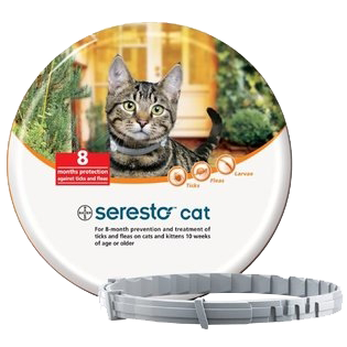 Seresto 1,25 g + 0,56 g vlooien-/tekenband kat
