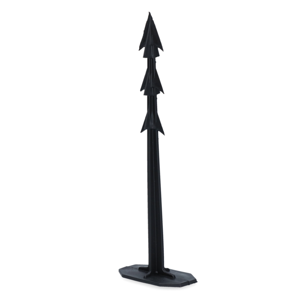 Shield Up Stay Away Grondpen Zwart 21cm