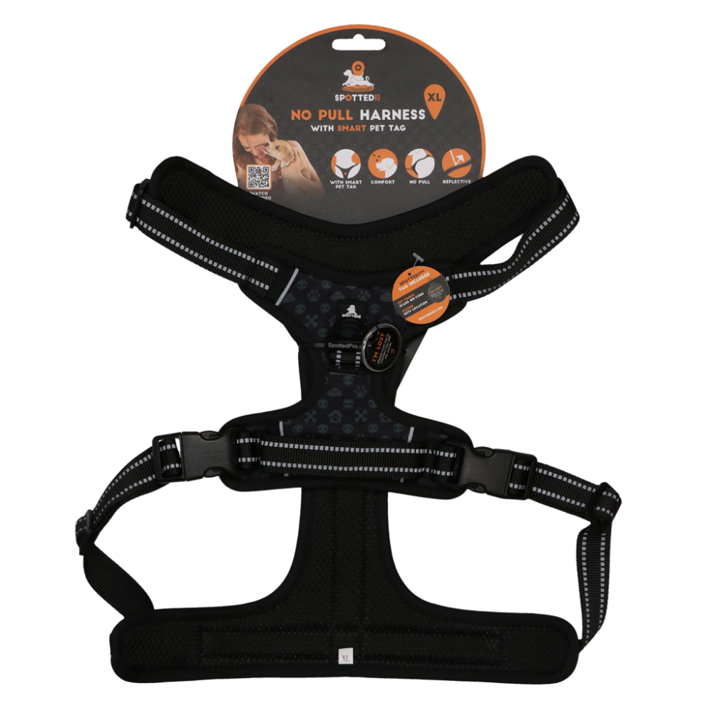 Spotted! PRO Harnas Antraciet XL