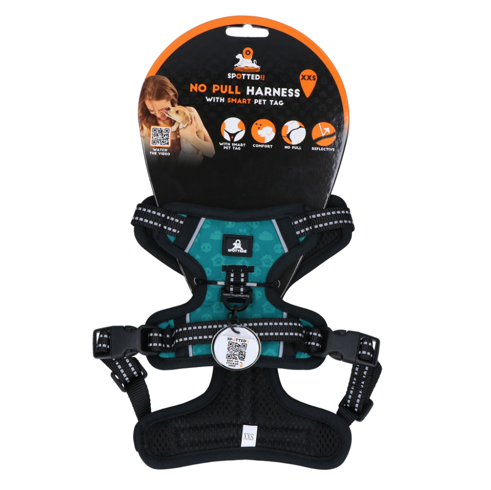 Spotted! PRO Harnas Groen XXS