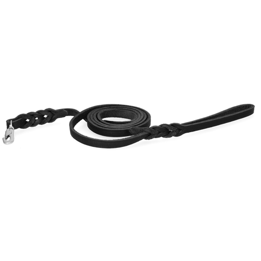 Spotted! Pro Leren Showlijn Zwart Kliphaak 1x180cm