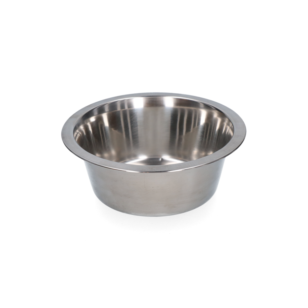 Voer of drinkbak RVS 750ml Ø 16cm