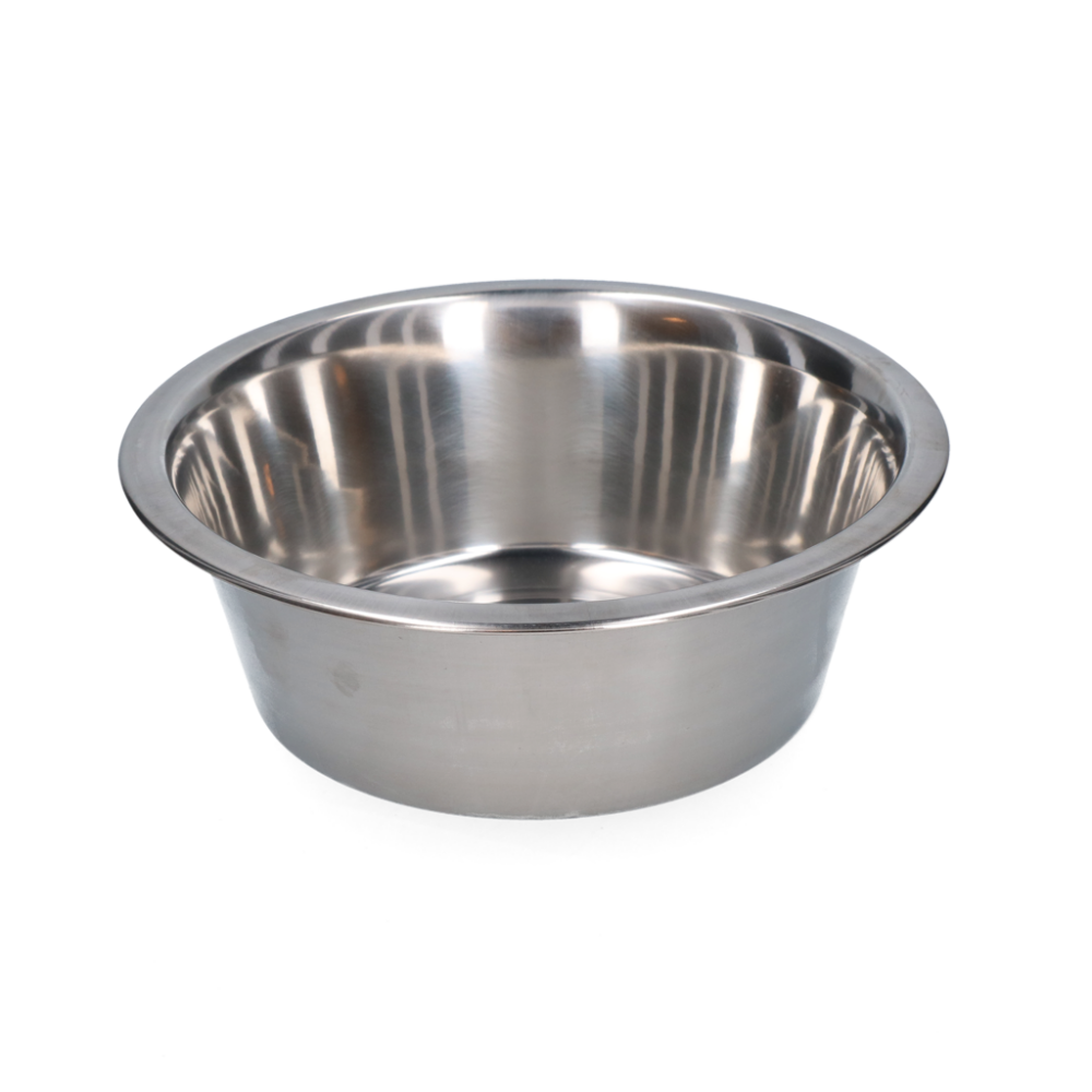 Voer of drinkbak RVS 1,75ltr Ø 21cm
