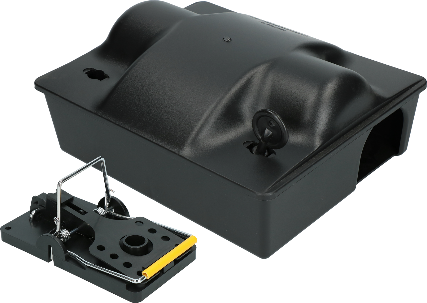 Voerdoos Rat Dual Bait incl. rattenklem en sleutel