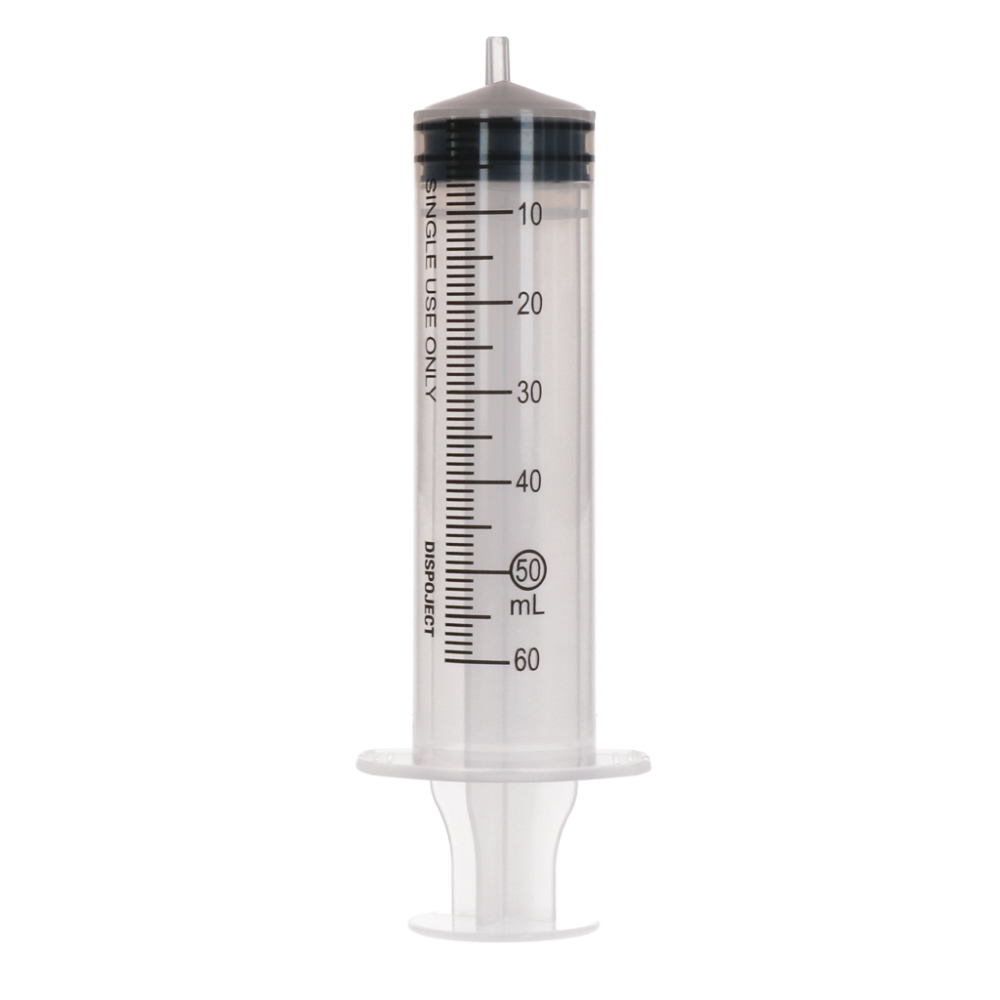 Wegwerpspuit 3-delig Luer 50ml