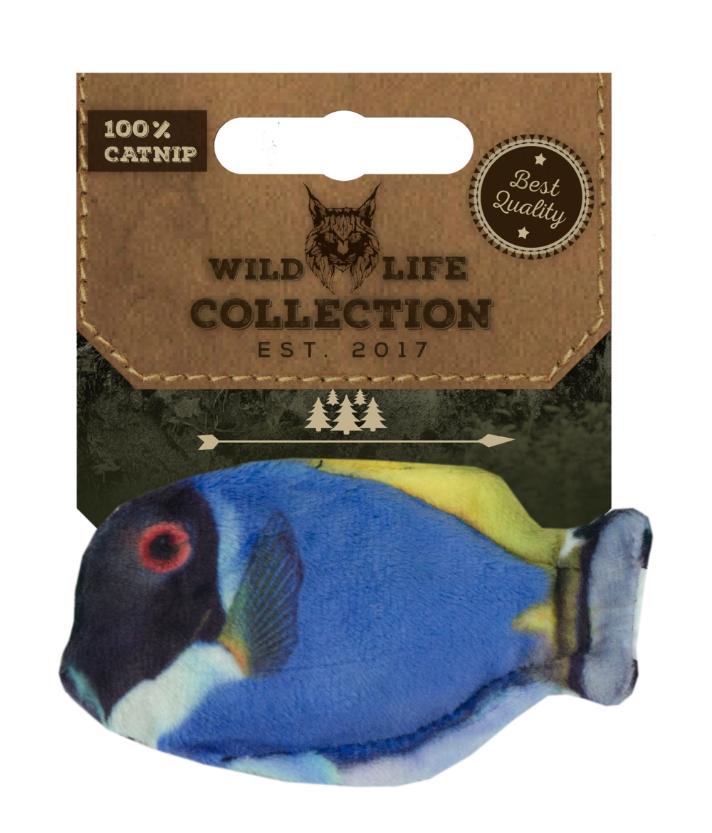 Wild Life Cat Blue Tang (Blauwe Doktersvis)
