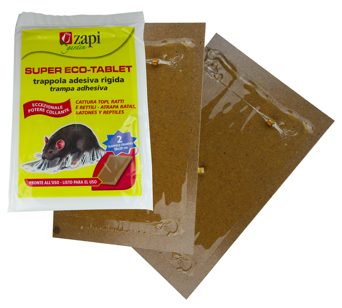 Zapi Super Tablet Rats&Mice sticky trap 28x19cm