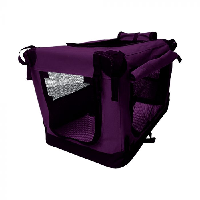 Topmast Nylon Hondenbench Premium Paars 49.5 x 34.5 x 35 cm