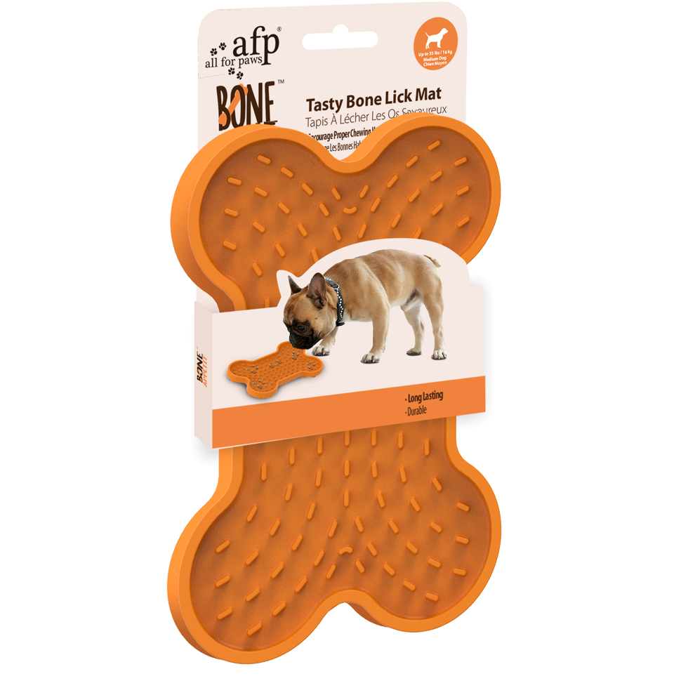 AFP Bone Appetit - Tasty Bone Lick Mat - S