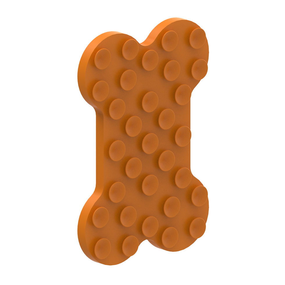 AFP Bone Appetit - Tasty Bone Lick Mat - S