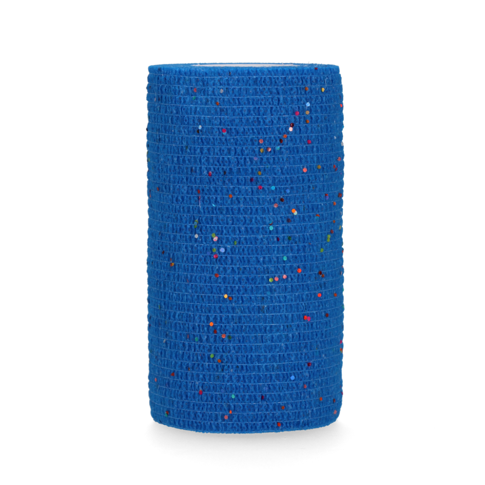 Bandage Animal Blauw Glitter Profi 10 cm